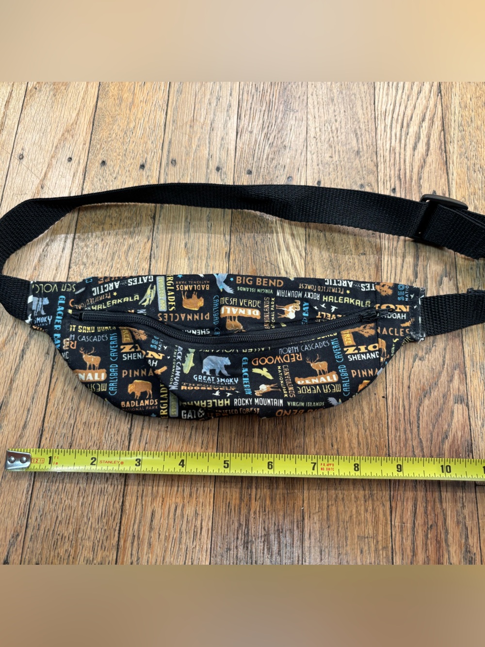 Kids Black Multi-Print Sling Bag for Everyday Adventures